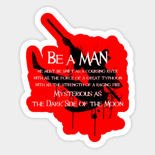 Be a MAN - 3rd ver Sticker